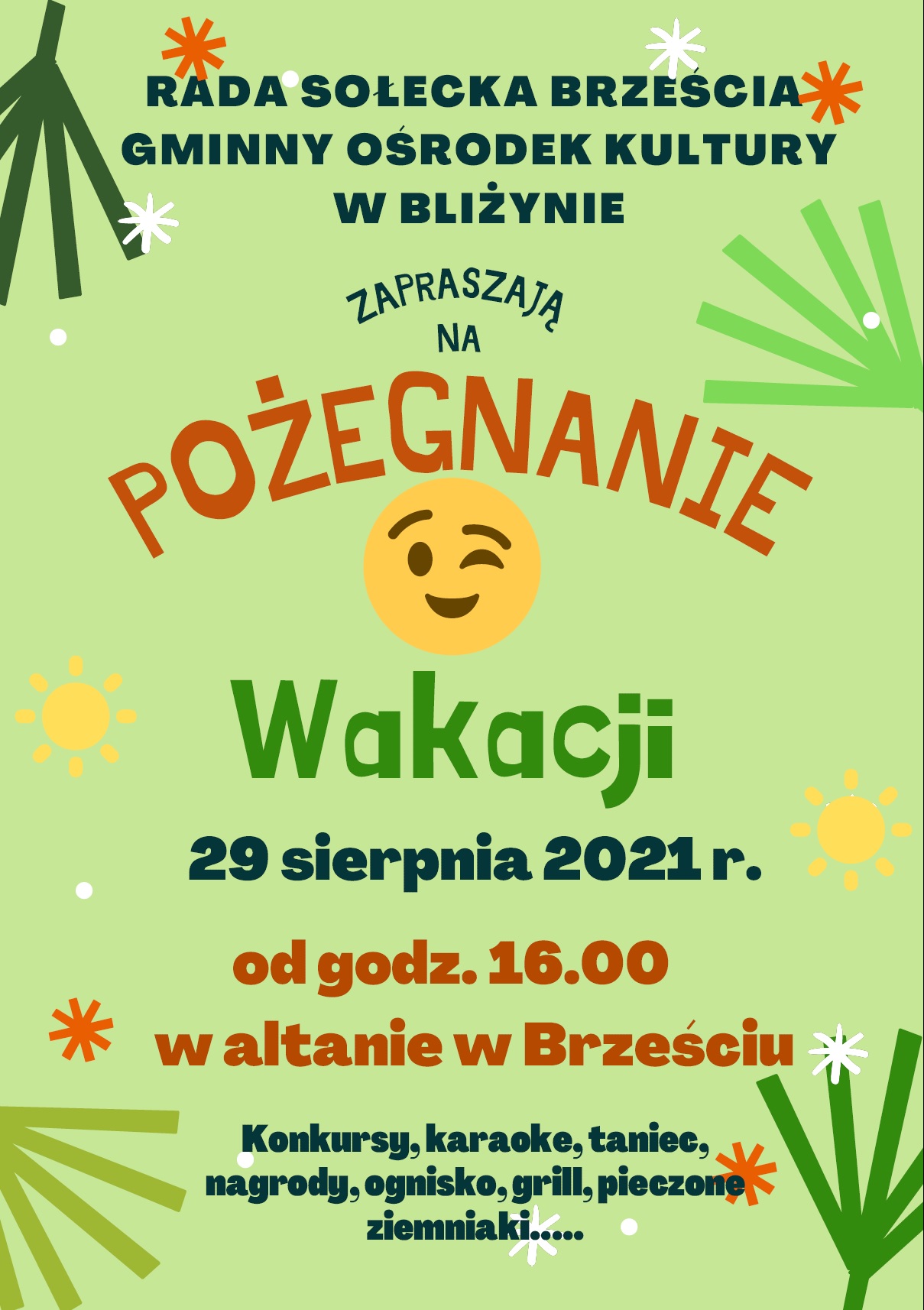 zakonczenei wakacji